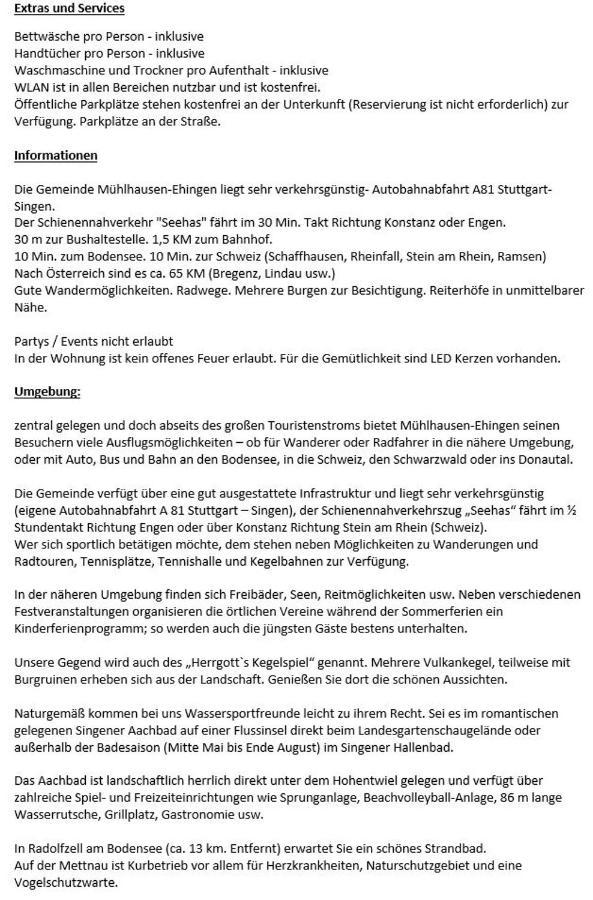Ferienwohnung Kraehennest In Den Hegaubergen - Naehe Bodensee Muhlhausen-Ehingen Ngoại thất bức ảnh